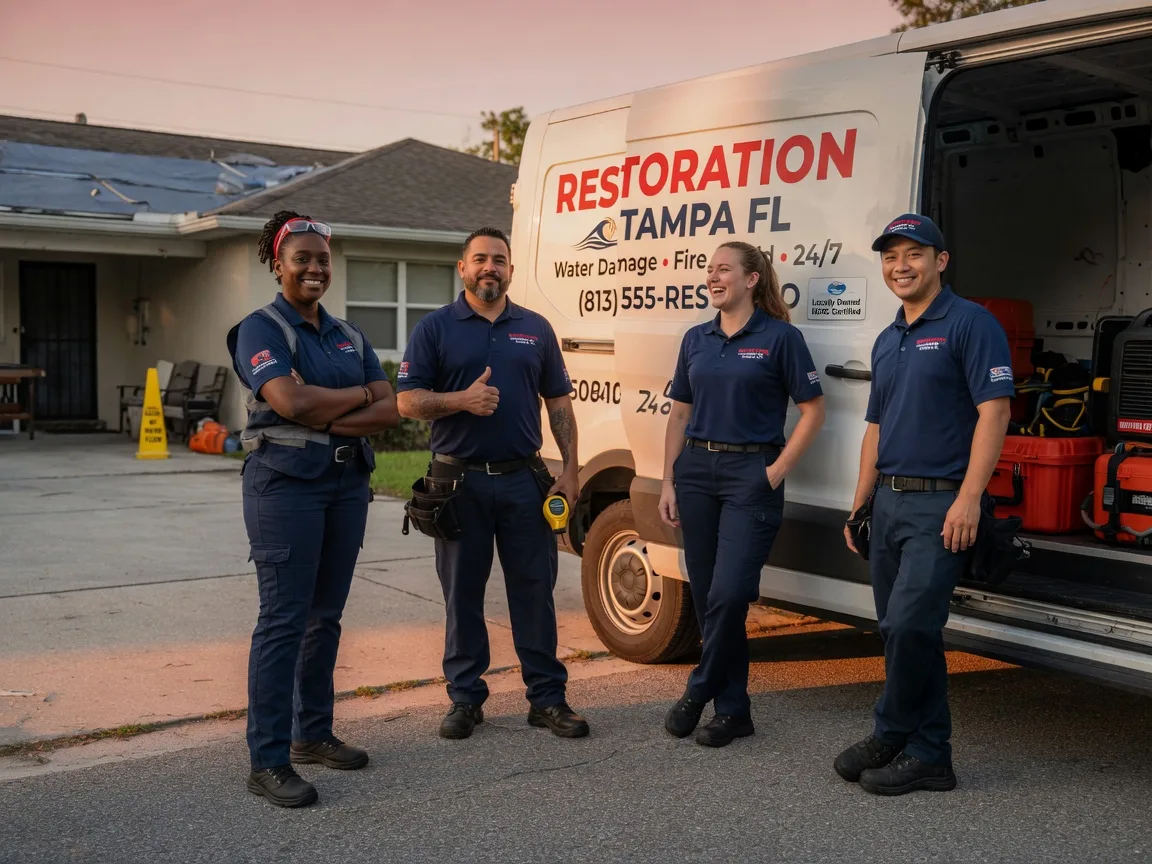 Water Damage Restoration company in Cresson, TX